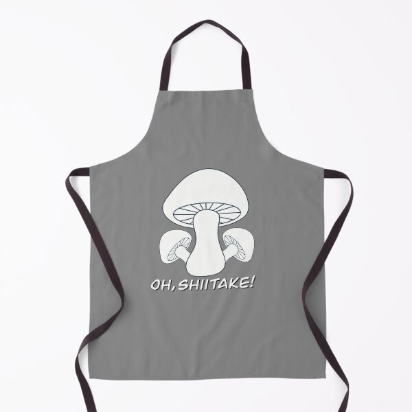 Item preview, Oh Shiitake - Pun for Foodies, Gag Gift - white letters, no glow designed and sold by FlorenciaBliss.