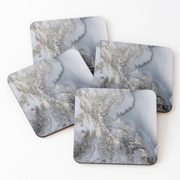 Item preview, Marble gray silver gold designed and sold by FrankaB.