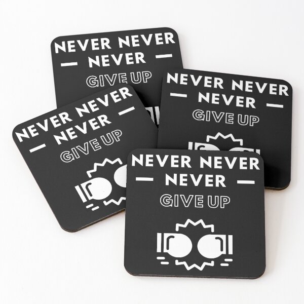 Item preview, Boxing: Never never never give up designed and sold by TheGreenGoat.