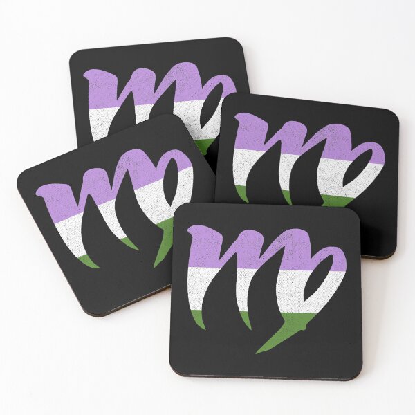 Item preview, Genderqueer Virgo Pride Flag Zodiac Sign designed and sold by Patrick Hiller.