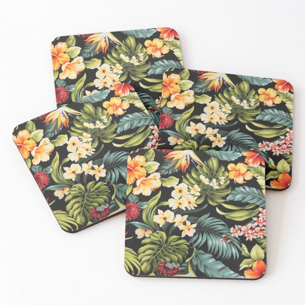 Item preview, Hawaiian Aloha Flower Painted Pattern designed and sold by Popular-Gifts.