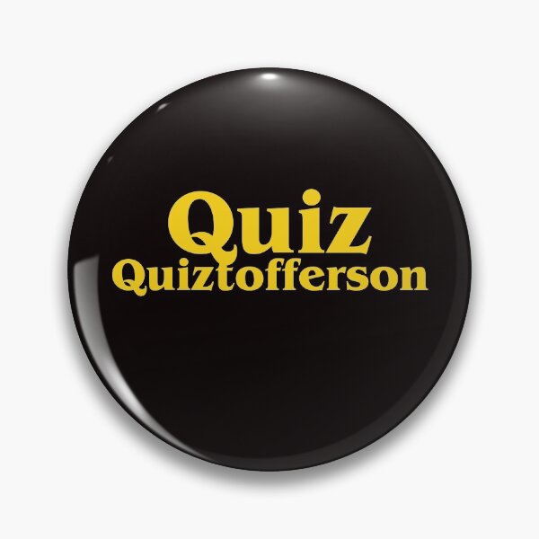Item preview, Quiz Quiztofferson | Pub Quiz | Quiz Night designed and sold by justjonboy.