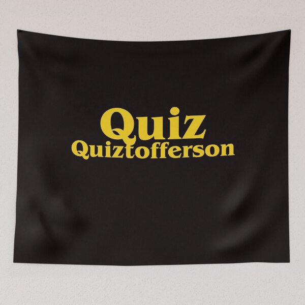 Item preview, Quiz Quiztofferson | Pub Quiz | Quiz Night designed and sold by justjonboy.