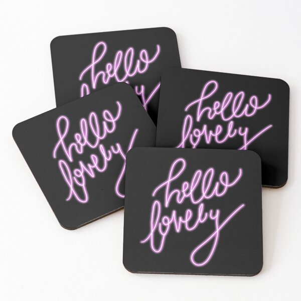Item preview, Hello Lovely neon sign designed and sold by pincelycolores.