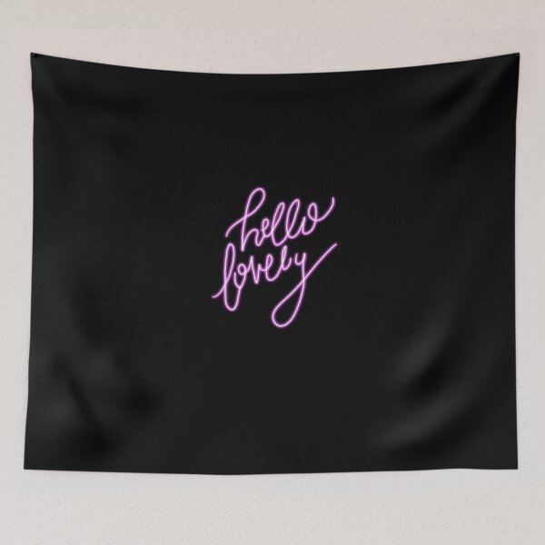 Item preview, Hello Lovely neon sign designed and sold by pincelycolores.