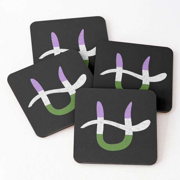 Item preview, Genderqueer Ophiuchus Pride Flag Signo del zodíaco designed and sold by Patrick Hiller.