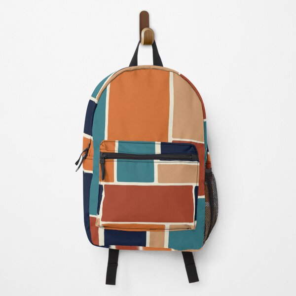 Item preview, Mod Streets Orange Blue Rust designed and sold by MonstersMashU.