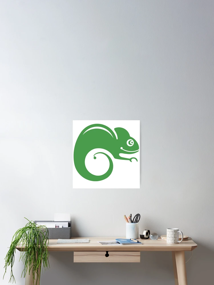 Thumbnail 2 of 3, Poster, Chameleon Icon / Pascal designed and sold by RKWstudio.