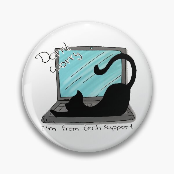 Item preview, Don't worry I'm from tech support PC Cat designed and sold by PhantomBell.