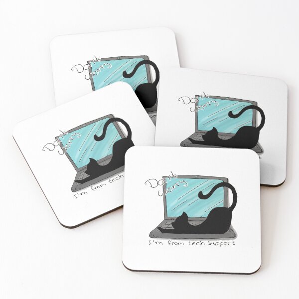 Item preview, Don't worry I'm from tech support PC Cat designed and sold by PhantomBell.