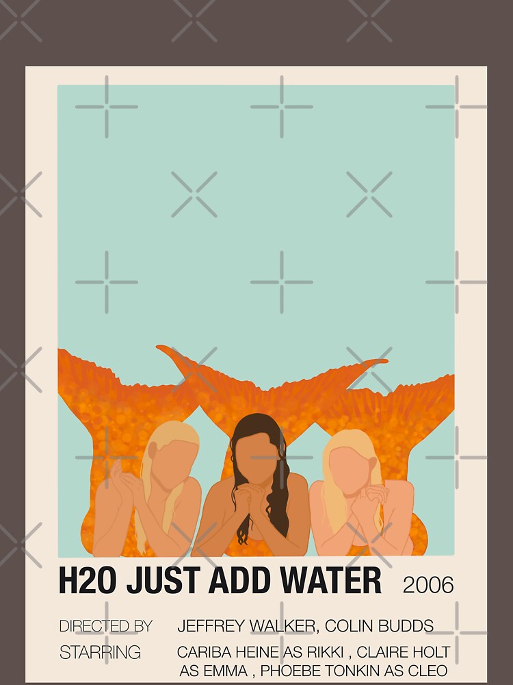 H2O just add water Mako Mermaids Essential T-Shirt by FersArts
