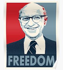 Milton Friedman Poster