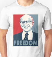 Camiseta ajustada Milton Friedman