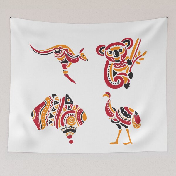 Item preview, Australian Aboriginal Art designed and sold by SenGift.
