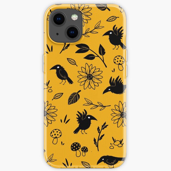Crows and Foliage iPhone Soft Case