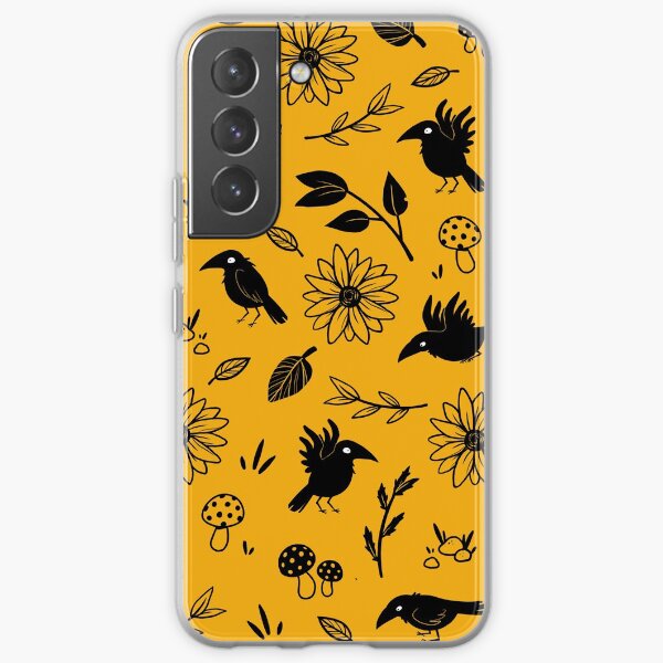 Crows and Foliage Samsung Galaxy Soft Case