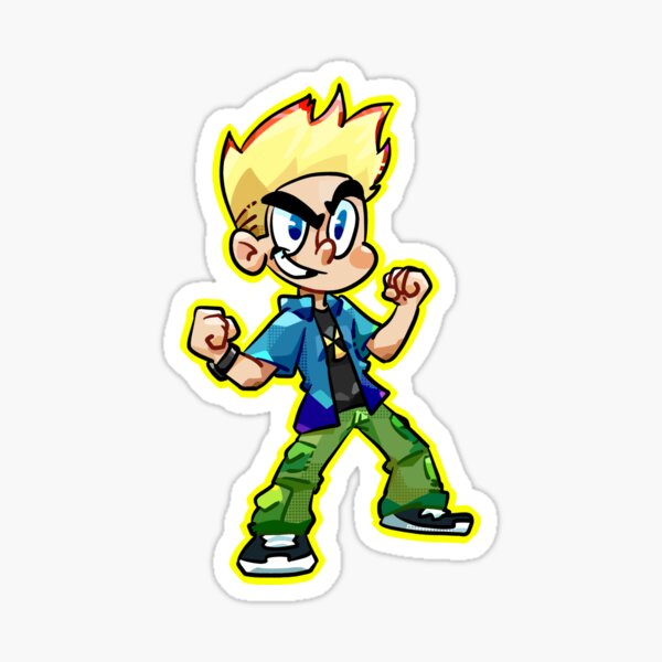 Johnny Test Sticker