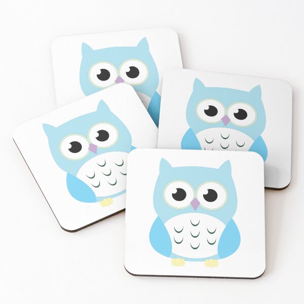 Item preview, Cute Blue Owl designed and sold by mimi-n-bean.