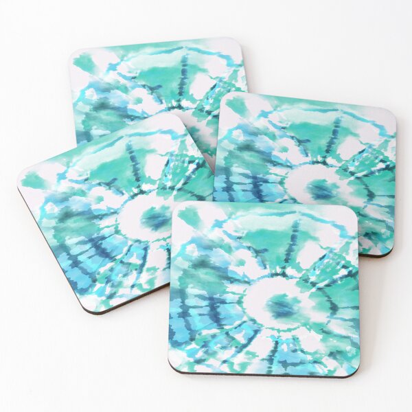 Artikelvorschau, Aqua Spiral Tie Dye entworfen und verkauft von LisWilliams.