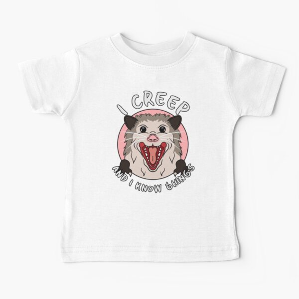 Creepy Possum Baby T-Shirt