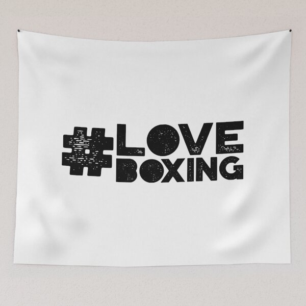 Item preview, #Love Boxing designed and sold by DoodleDashCollective.