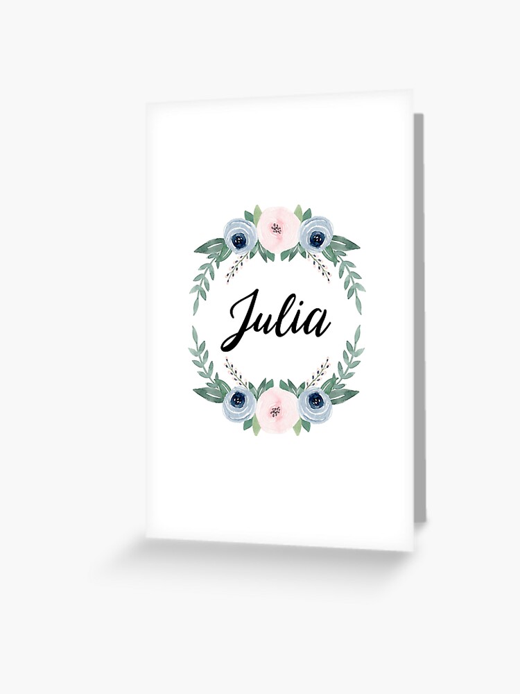 Julia MineGirl | Greeting Card