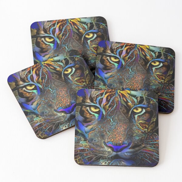 Item preview, Hermon, tiger, tigre, wild cat, lea roche paintings designed and sold by L. ROCHE.