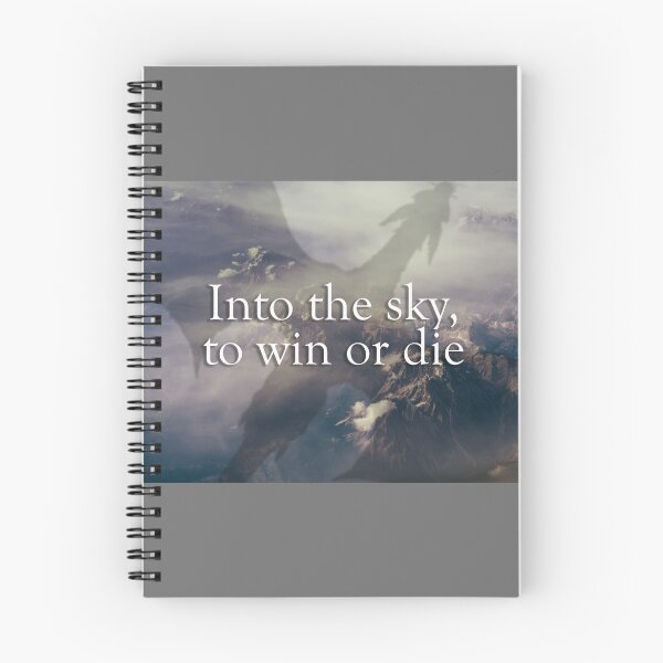 Item preview, Into the sky, to win or die.  designed and sold by Sammi-Design.