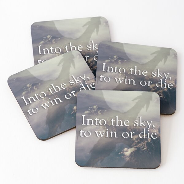 Item preview, Into the sky, to win or die.  designed and sold by Sammi-Design.