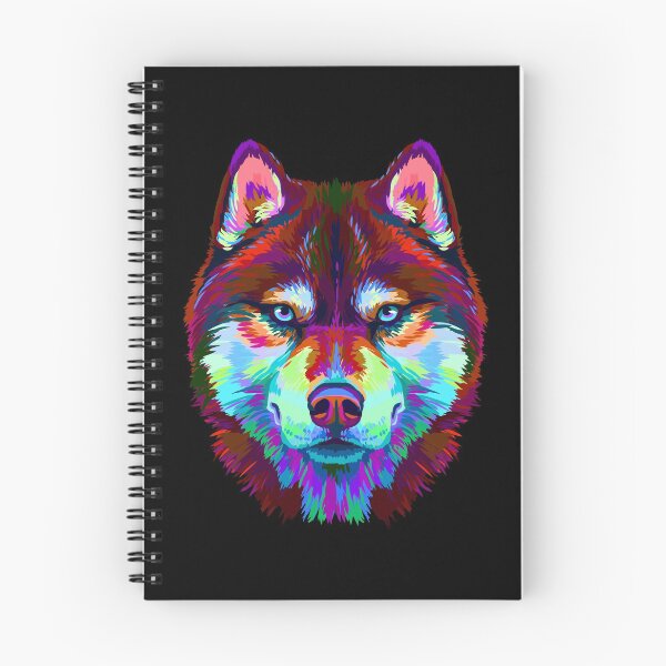 Item preview, colored husky siberian chusky  designed and sold by zaher97.