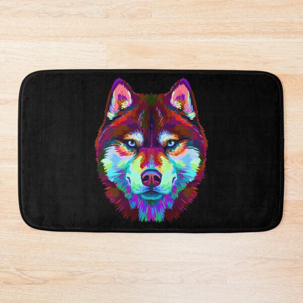 Item preview, colored husky siberian chusky  designed and sold by zaher97.