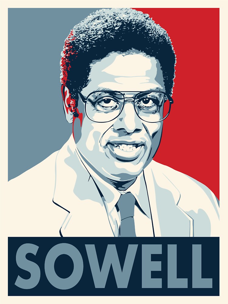 Thomas Sowell by rightposters