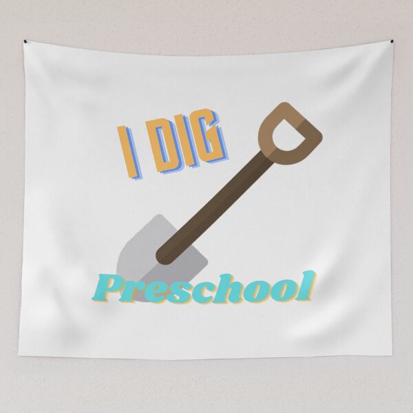 Item preview, I Dig Preschool designed and sold by Kayia-Designs.