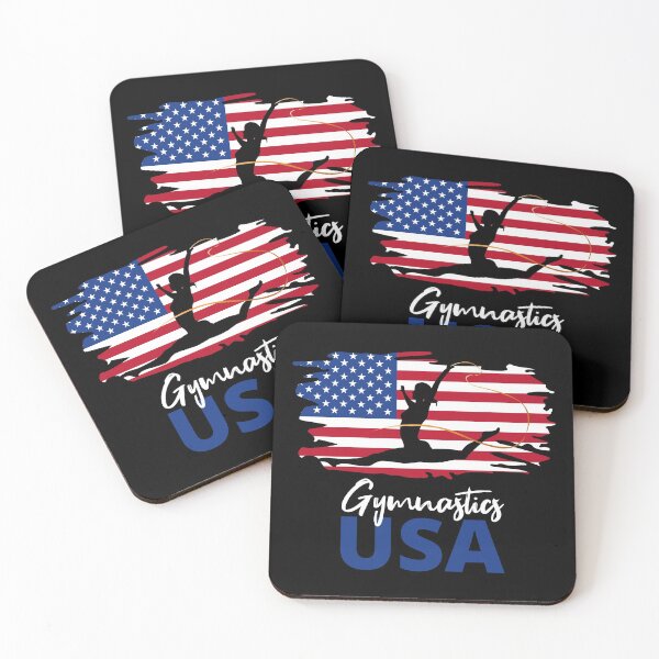 Item preview, Gymnastics USA - American Flag US Team I designed and sold by Lemon Pepper.