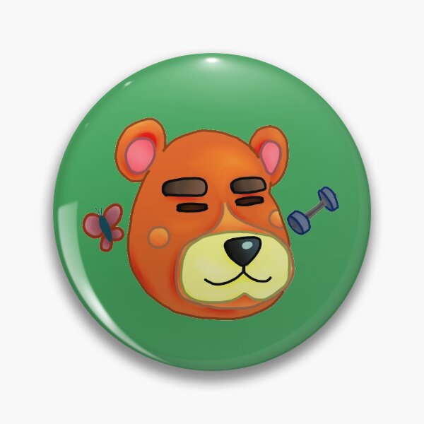Item preview, Teddy - ACNH designed and sold by luckyboyart.