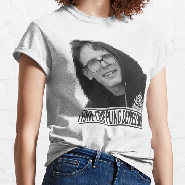 I Have Crippling Depression - IDubbbzTV Classic T-Shirt