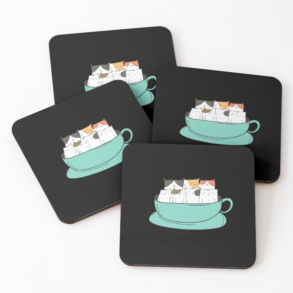 Item preview, Cute cats in a tea cup! designed and sold by Sebastian Crafts.