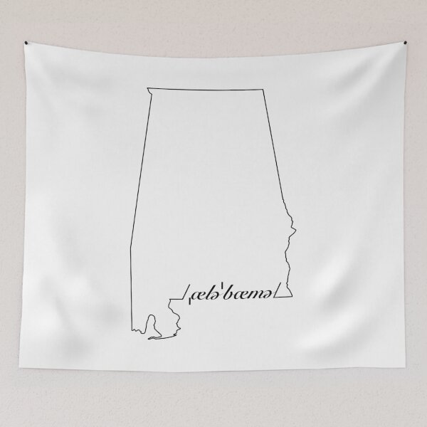 Artikelvorschau, Alabama, aber in IPA entworfen und verkauft von sporadicdoodlin.