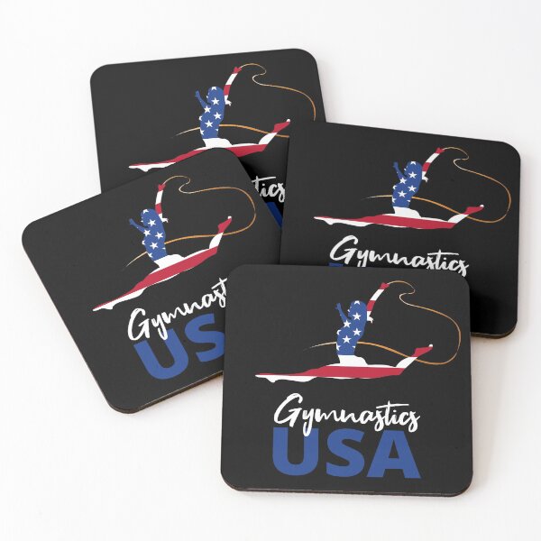 Item preview, Gymnastics USA - American Flag US Team II designed and sold by Lemon Pepper.