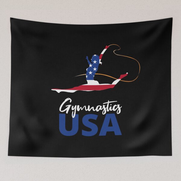 Item preview, Gymnastics USA - American Flag US Team II designed and sold by Lemon Pepper.