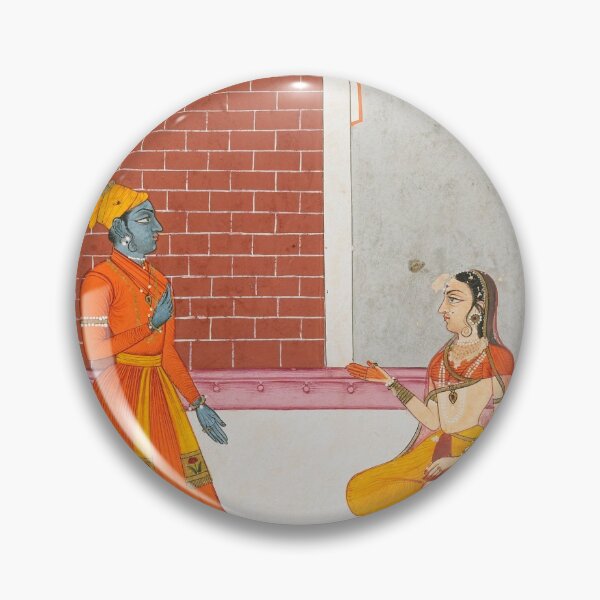 Item preview, Krishna and Radha designed and sold by HinduArtGallery.