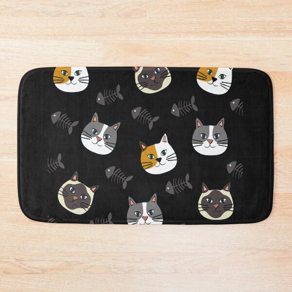 Item preview, Cute cats and fish design designed and sold by Strale25kv.