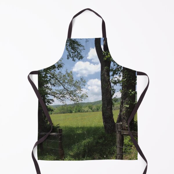 Item preview, Trees and fence by a field in Cades Cove designed and sold by magicbyrc.