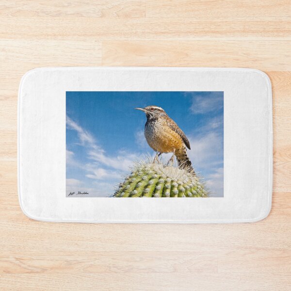 Item preview, Cactus Wren on a Saguaro Cactus designed and sold by Jeff Goulden Photography.