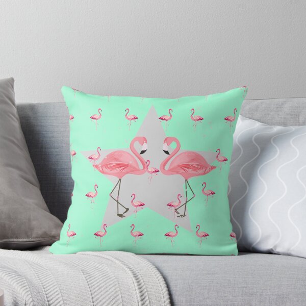 Item preview, mint flamingo fiesta  designed and sold by Xhere.