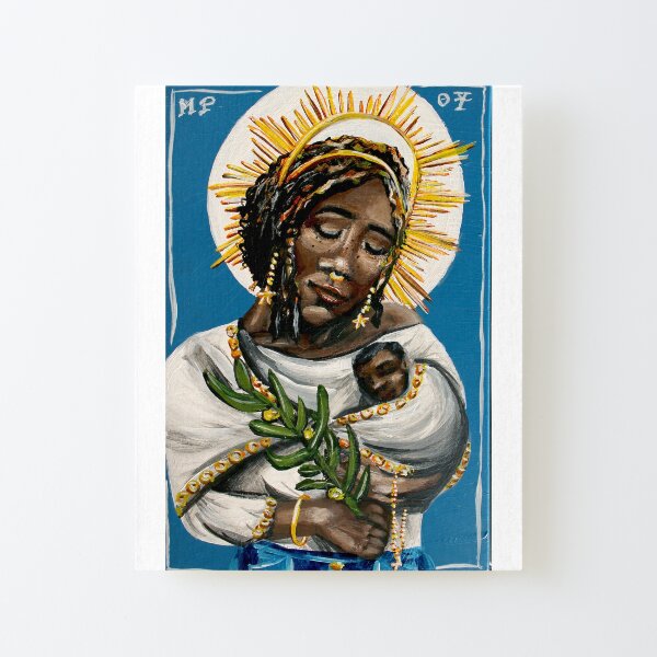 Our Lady of Peace Canvas Mounted Print