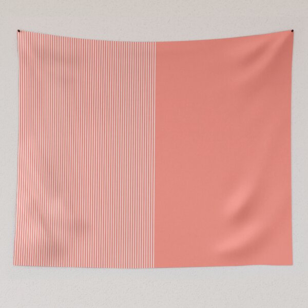 Item preview, Burnt Coral Mix up Grid Concept Pattern designed and sold by likebakerdo.
