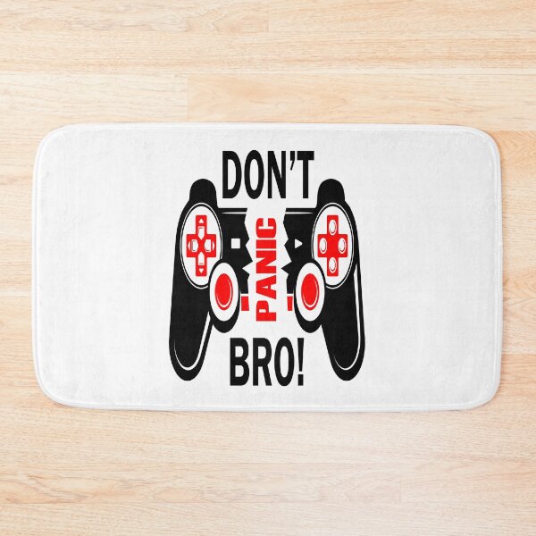 Item preview,  Born To Be A Gamer :Video Gaming Lover :Don't Be Panic Bro  designed and sold by remonss.