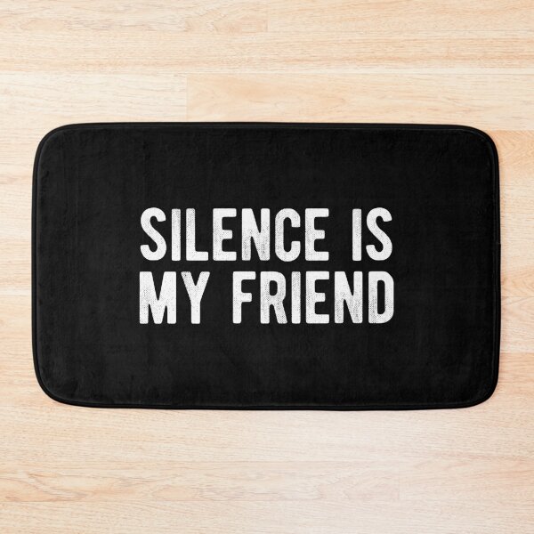 Item preview, Silence Is My Friend Introvert designed and sold by MariosNydras.