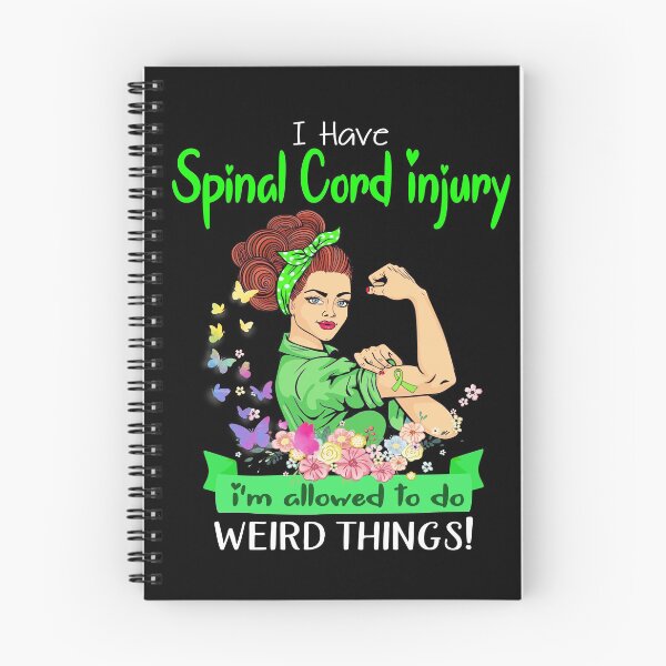 Item preview, I Have Spinal Cord Injury I'm Allowed To Do Weird Things designed and sold by largellie.